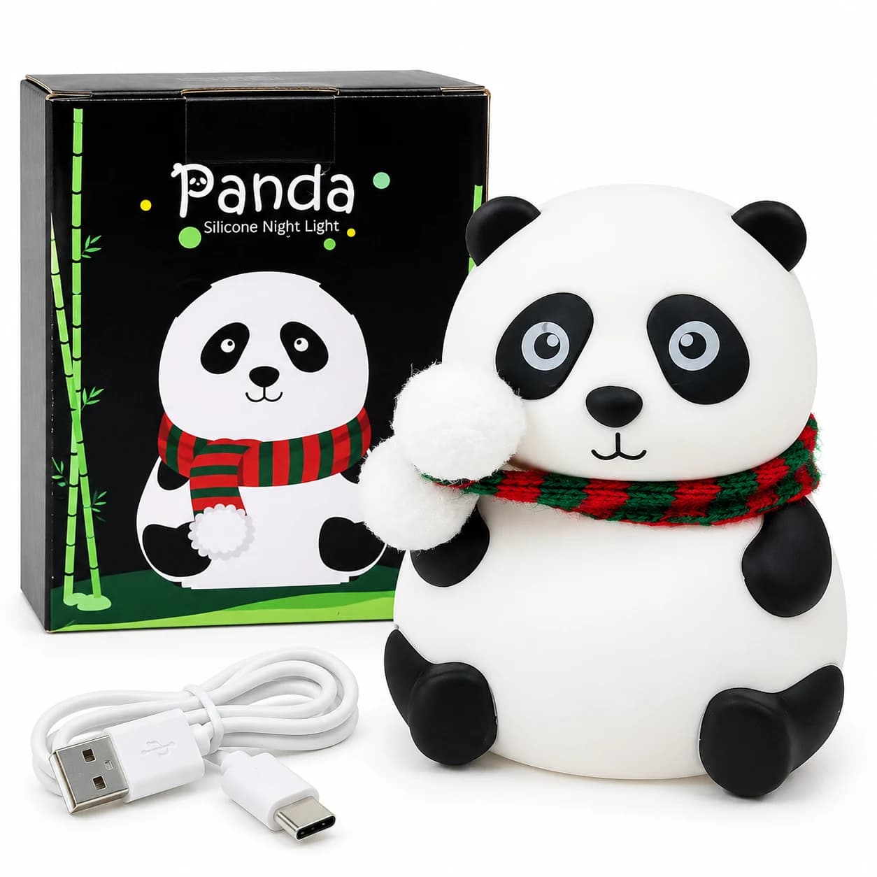 Panda Silicone Night Light